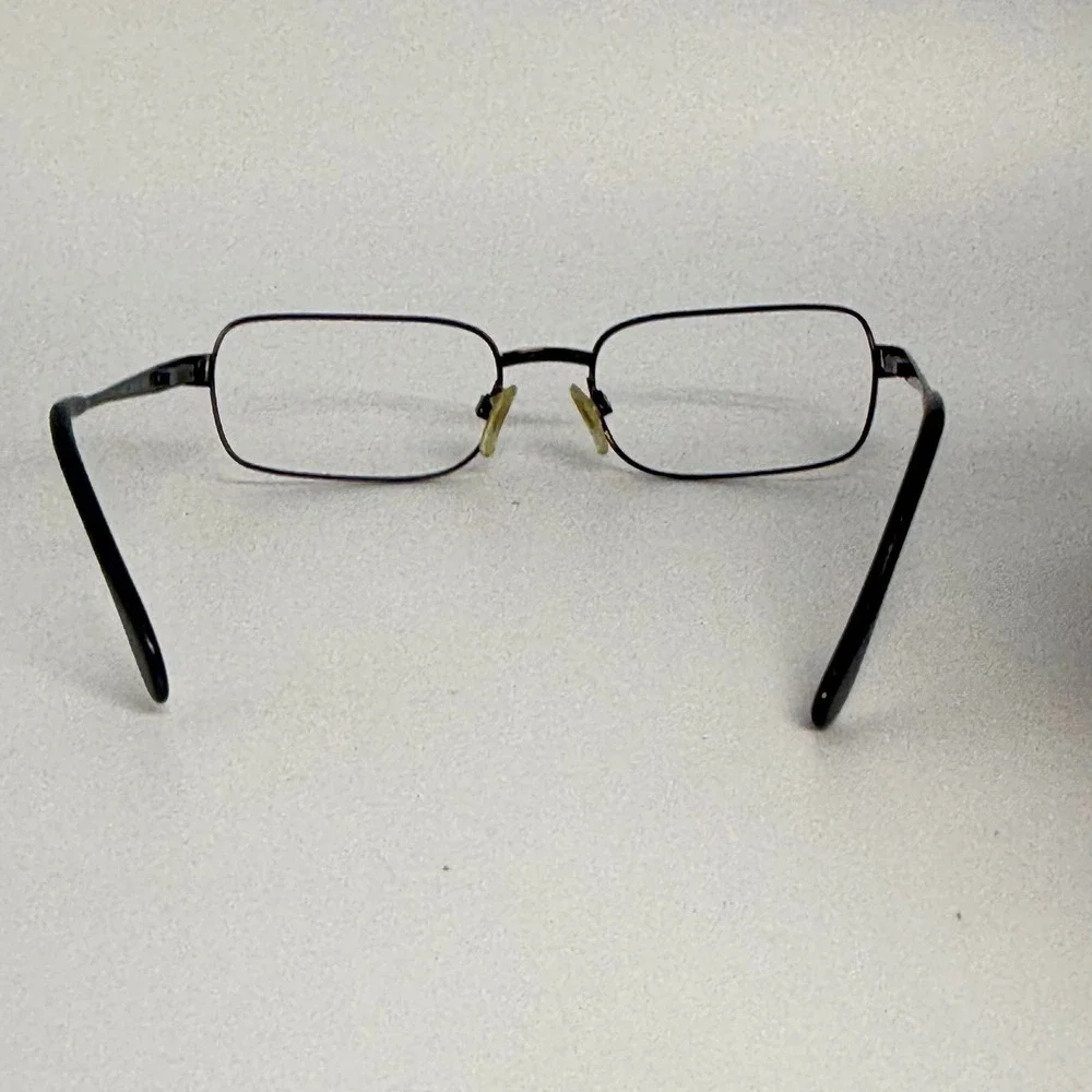 Revo 3027 081-S/61 Polarized Sunglasses Brown Metal Rectangle Made in Italy 55mm